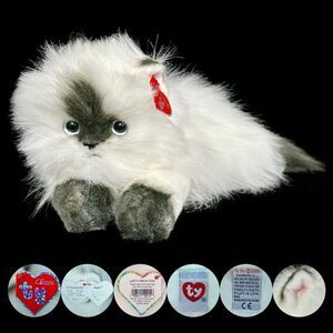 Ty Classic Angel Himalayan Cat Plush Vintage 2006 20th Anniversary Edition